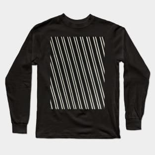 Black and white zebra stripes Long Sleeve T-Shirt